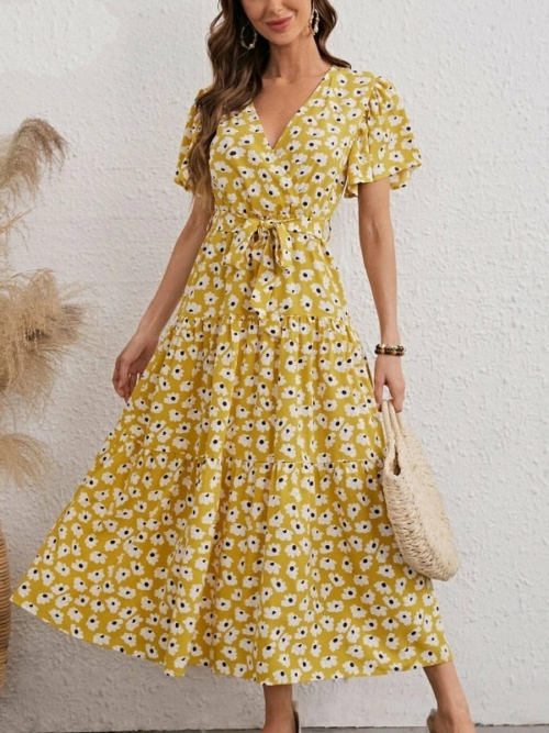 Boho Blumenkleid für Hochzeitsgäste