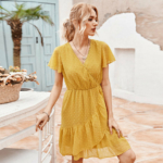 KURZES BOHO CHIC KLEID