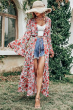 Kimono Floral boho Style