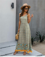 boho Sommerkleid Frau