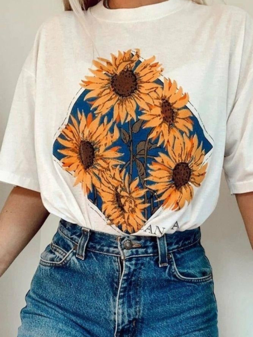 Boho Sunflower T-Shirt