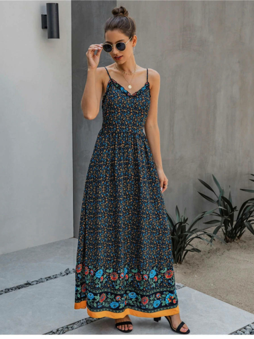 Langes Kleid Strand Hippie