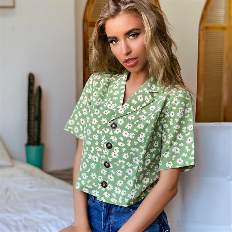 GEBLÜMTE BOHO BLUSE