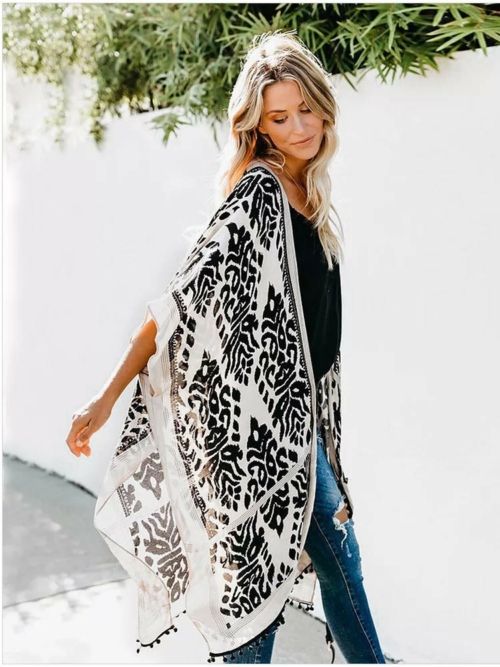 KIMONO IM boho CHIC STIL