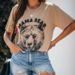 Boho Mama Bear T-Shirt