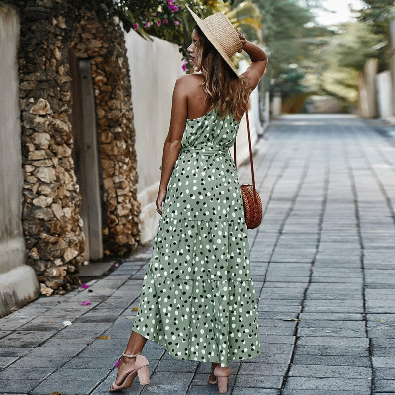 Langes boho Strandkleid