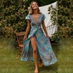 boho Shanker Langes Kleid