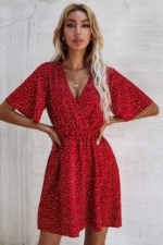 Rotes Sommerkleid