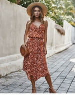 Asymmetrisches boho-Kleid Chic