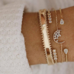 boho Armband vergoldet