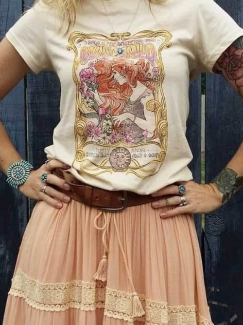 T-Shirt Hippie Chic