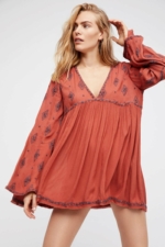 boho Long Bluse