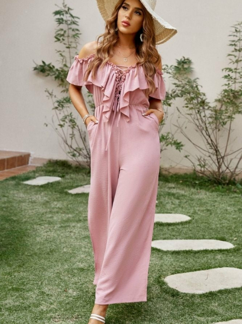 Boho Jumpsuit Rosa