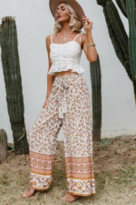 Fliessende Hose Boho Hippie