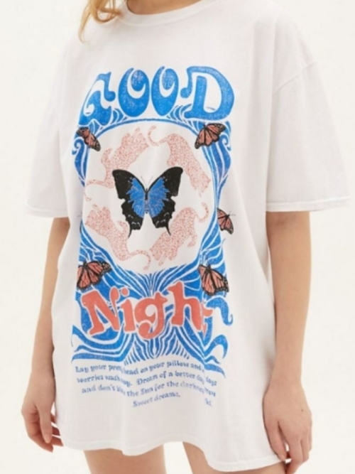 Boho Schmetterling T-Shirt