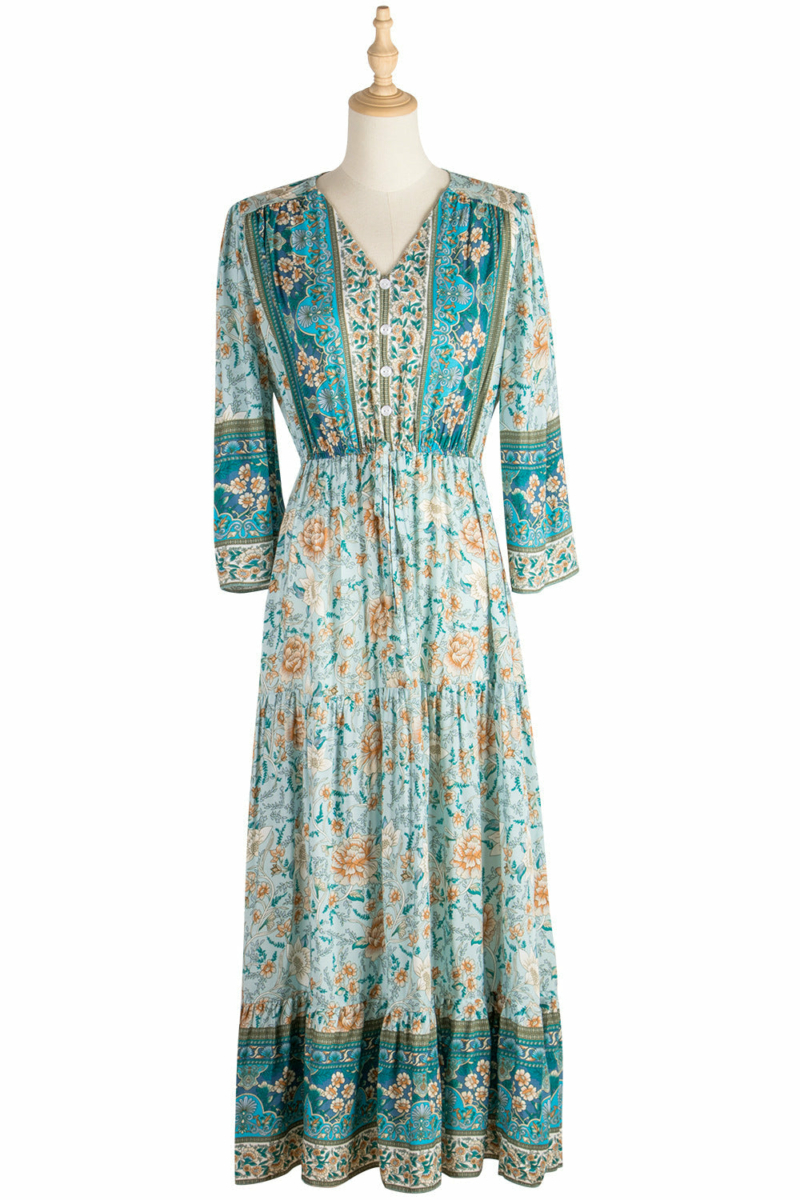 BOHO EMPIRE KLEID